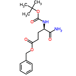 (S)-benzyl 4-amino-5-(aminocarbonyl)pentanoate, n4-boc protected Structure,292870-04-3Structure