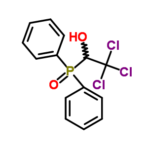 2,2,2-三氯-1-(二苯基膦)-乙醇結構式_2929-30-8結構式