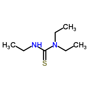 n,N,N-三乙基-硫脲結(jié)構(gòu)式_29306-06-7結(jié)構(gòu)式