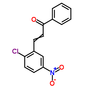 2-Propen-1-one,3-(2-chloro-5-nitrophenyl)-1-phenyl- Structure,29368-41-0Structure