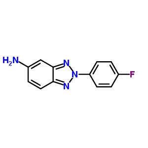 2-(4-Fluoro-phenyl)-2h-benzotriazol-5-ylamine Structure,293737-98-1Structure