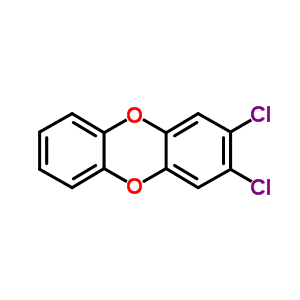 2,3-Dichlorodibenzo-p-dioxin Structure,29446-15-9Structure