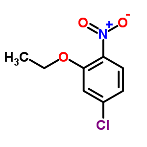 4-Chloro-2-ethoxy-1-nitrobenzene Structure,29604-25-9Structure