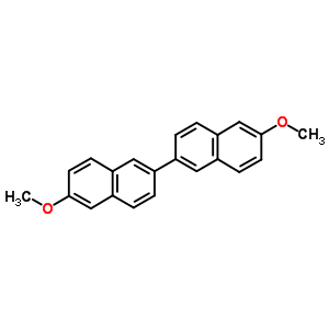 6,6’-Dimethoxy-2,2’-binaphthalene Structure,29619-45-2Structure