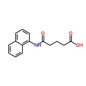 5-(1-Naphthylamino)-5-oxopentanoic acid Structure,296275-32-6Structure