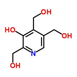 2,4,5-Pyridinetrimethanol,3-hydroxy- Structure,29712-70-7Structure