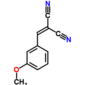 Propanedinitrile,2-[(3-methoxyphenyl)methylene]- Structure,2972-72-7Structure