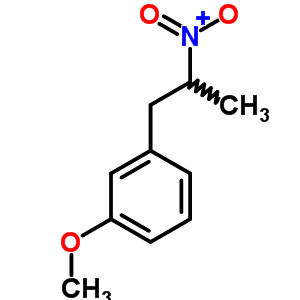 Anisole, m-(2-nitropropyl)- Structure,29865-53-0Structure