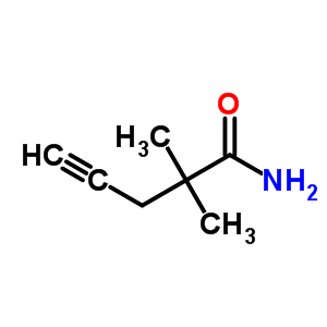 4-Pentynamide,2,2-dimethyl- Structure,29945-90-2Structure