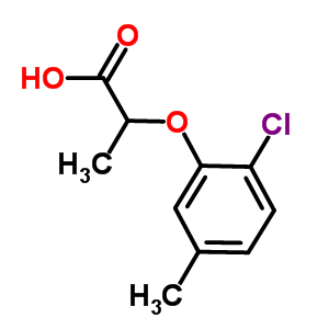 2-(2-Chloro-5-methylphenoxy)propanoic acid Structure,30033-94-4Structure