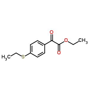 4-(乙基硫代)苯甲?；姿嵋阴ソY(jié)構(gòu)式_300355-73-1結(jié)構(gòu)式