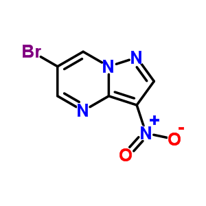 6-Bromo-3-nitropyrazolo[1,5-a]pyrimidine Structure,300361-77-7Structure