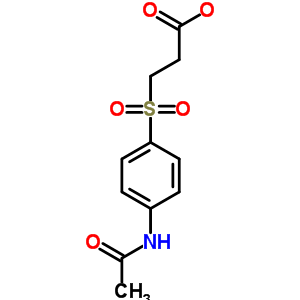 3-(4-Acetylaminobenzenesulfonyl)propionic acid Structure,300670-60-4Structure