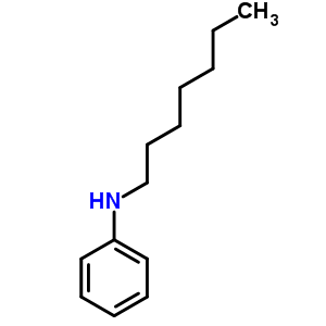 N-庚基-苯胺結(jié)構(gòu)式_3007-70-3結(jié)構(gòu)式