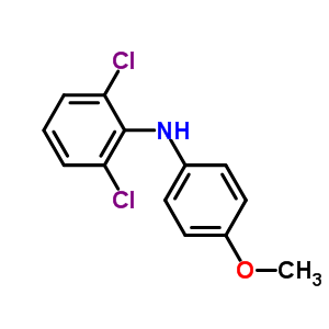 2,6-Dichloro-n-(4-methoxyphenyl) benzenamine Structure,30124-19-7Structure