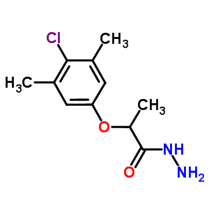 2-(4-Chloro-3,5-dimethylphenoxy)propanohydrazide Structure,302949-31-1Structure