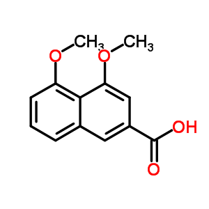 4,5-Dimethoxy-2-naphthalenecarboxylic acid Structure,303732-56-1Structure