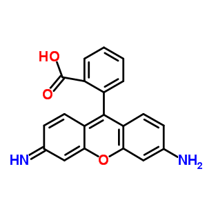 2-(3-Amino-6-iminoxanthen-9-yl)benzoic acid Structure,30378-58-6Structure