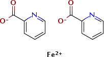 Iron picolinate Structure,30379-87-4Structure