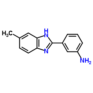 3-(5-Methyl -1 h-benzoimidazol -2-yl )-phenylamine Structure,305357-79-3Structure