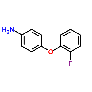 4-(2-Fluorophenoxy)aniline Structure,305801-12-1Structure