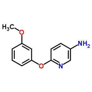 6-(3-Methoxyphenoxy)pyridin-3-amine Structure,305801-13-2Structure