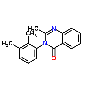 3-(2,3-Dimethylphenyl)-2-methyl-quinazolin-4-one Structure,3060-16-0Structure