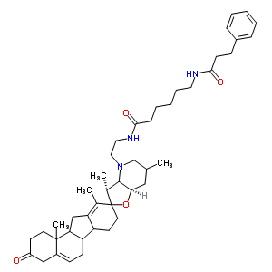 3-酮-n-氨基乙基-n-氨基己?；淙夤瘐；h(huán)丙胺結(jié)構(gòu)式_306387-90-6結(jié)構(gòu)式