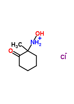 2-(Hydroxyamino)-2-methylcyclohexan-1-one hydrochloride Structure,306935-62-6Structure