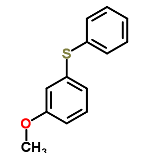 1-Methoxy-3-phenylsulfanyl-benzene Structure,30723-54-7Structure