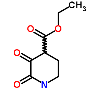 2,3-二氧代哌啶-4-羧酸乙酯結(jié)構(gòu)式_30727-21-0結(jié)構(gòu)式