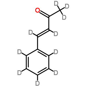 反式-4-苯基-3-丁烯-2-酮-D10結(jié)構(gòu)式_307496-22-6結(jié)構(gòu)式