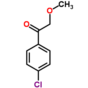 1-(4-氯苯基)-2-甲氧基-乙酮結(jié)構(gòu)式_30780-45-1結(jié)構(gòu)式