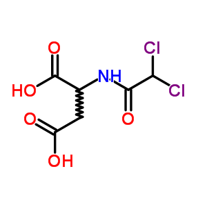 (9CI)-N-(二氯乙?；?-L-天冬氨酸結(jié)構(gòu)式_30804-86-5結(jié)構(gòu)式