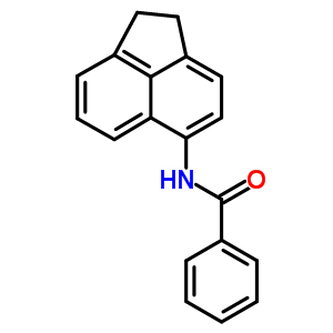 Benzamide,n-(1,2-dihydro-5-acenaphthylenyl)- Structure,30806-65-6Structure