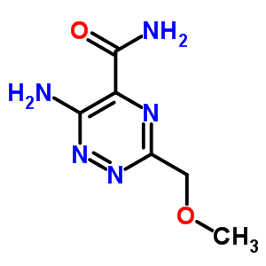 1,2,4-Triazine-5-carboxamide,6-amino-3-(methoxymethyl)- Structure,30855-60-8Structure