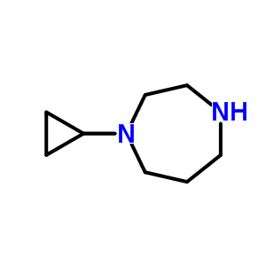 1-Cyclopropyl-[1,4]diazepane Structure,30858-71-0Structure