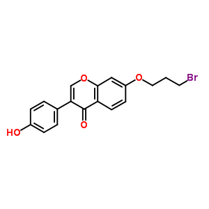 7-O-w-bromopropyldaidzein Structure,309252-38-8Structure