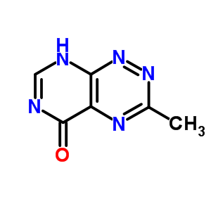 Pyrimido[5,4-e]-1,2,4-triazin-5(6h)-one,3-methyl- Structure,30958-45-3Structure