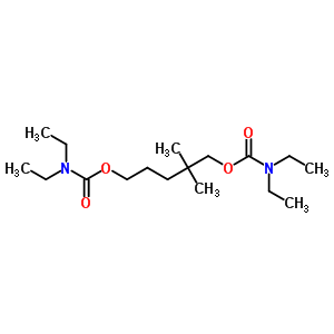 Carbamic acid,diethyl-, 2,2-dimethylpentamethylene ester (8ci) Structure,31035-93-5Structure