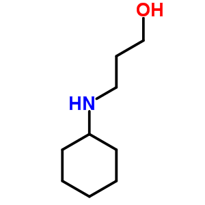 3-(Cyclohexylamino)propan-1-ol Structure,31121-12-7Structure