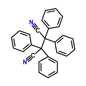 Butanedinitrile, 2,2,3,3-tetraphenyl- Structure,3122-21-2Structure