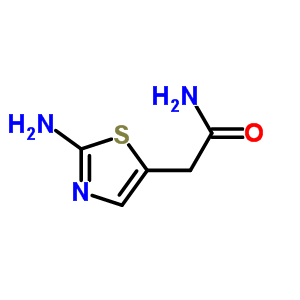 2-(2-Aminothiazol-5-yl)acetamide Structure,312581-28-5Structure