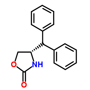 (S)-(-)-4-(二苯基甲基)-2-噁唑啉結(jié)構(gòu)式_312624-01-4結(jié)構(gòu)式