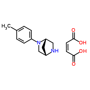 (1S,4S)-()-2-(4-甲苯基)-2,5-二疊氮雙環(huán)[2.2.1]庚烷馬來酸酯結(jié)構(gòu)式_312624-04-7結(jié)構(gòu)式