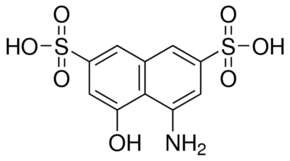 4-Amino-5-hydroxy-2,7-napthalenedisulfonic acid monosodium salt hydrate Structure,312693-54-2Structure