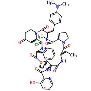 Virginiamycin b Structure,3131-03-1Structure