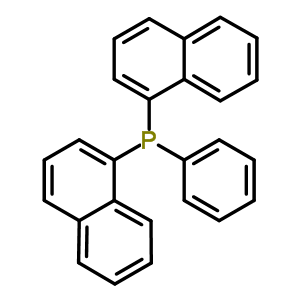 Phosphine,di-1-naphthalenylphenyl- Structure,3135-67-9Structure