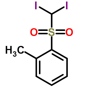 1-[(Diiodomethyl )sulfonyl ]-2-methylbenzene Structure,31350-47-7Structure