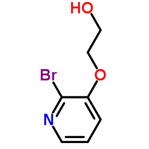 2-(2-Bromopyridin-3-yloxy)ethanol Structure,313657-71-5Structure